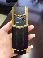 V9 Unlocked Dual SIM cards GSM Metal Body Leather Luxury Mobile Phone Cellphone