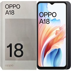 Oppo A18 4G Glowing Black 128GB + 4GB Dual-SIM Factory Unlocked GSM NEW