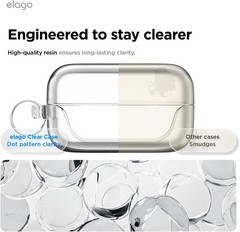 Clear Case with Carabiner for Samsung Galaxy Buds 4 Pro & Galaxy Buds 4