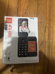 consumer cellular iris easy flip phone