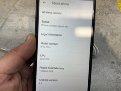 LANDVO IP12 PRO+ 6.26in Screen Face cell phone – android – open box