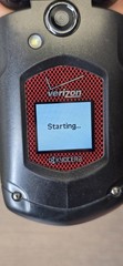 Vintage Kyocera Verizon KYOE4520NCPTT Flip Cell Phone, Black « O2B » Works Great!!