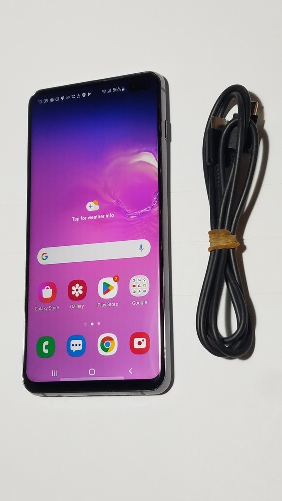 Worldwide Unlocked Samsung Galaxy S10 PLUS Android 128GB GSM Cell Phone SM-G975U