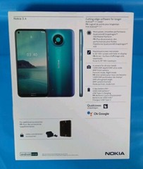 Nokia 3.4 Unlocked TA-1285 64GB 3GB 13MP 4000 mAh Android 10 Smartphone Charcoal