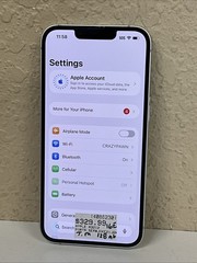 Apple iPhone 16e A3212 T-Mobile Only 128GB WHITE Excellent FREE SHIPPING