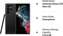 ✤New Sealed✤ Samsung Galaxy S22 Ultra 5G SM-S908U1 128GB-512GB (Unlocked)