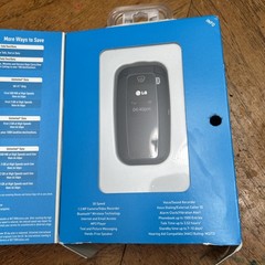 LG 440G Black Prepaid Net10 Wireless Mobile Cellular Flip Phone In Box GSM