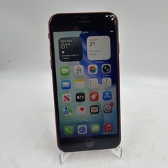 Apple iPhone SE 2nd Gen – 64GB – Red (Unlocked) A2275 – Works – 91% Battery