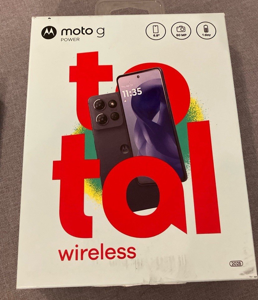 Moto G Power – 2025 Total Wireless Android Phone 128gb 50mp 6.8&Prime; BRAND NEW