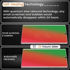 2PCS Gradient Color Privacy Screen Protector for Samsung Galaxy S23 Ultra 6.8 In