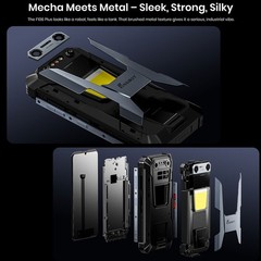 Unlock 4G LTE Rugged Phone Android 16 Waterproof Dual Speaker Dual SIM FOSSiBOT