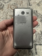 Great LG Exalt LTE 4G VoLTE VN220 Verizon Basic Flip Phone Silver