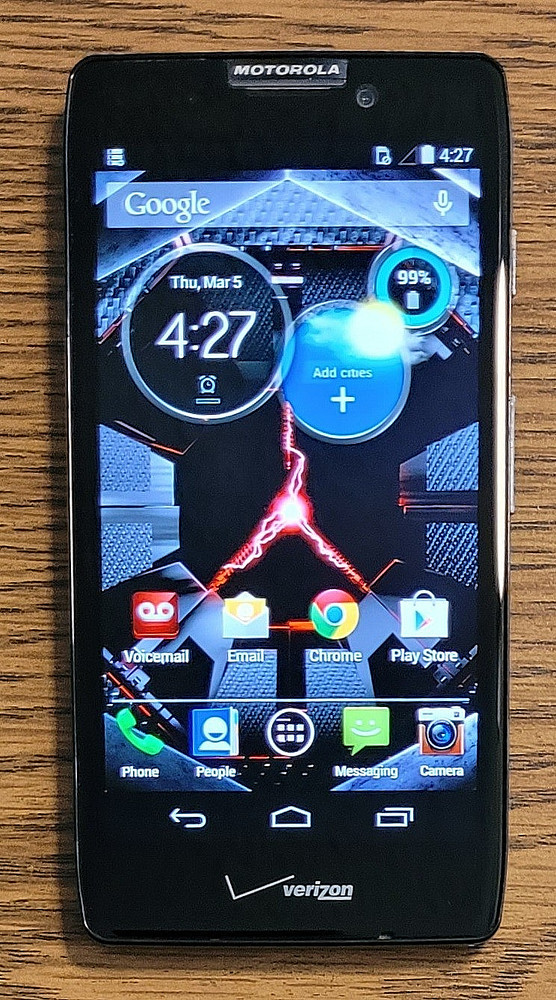 Motorola Droid RAZR Maxx HD XT926 – Carbon Fiber (Verizon) Super Rare Smartphone