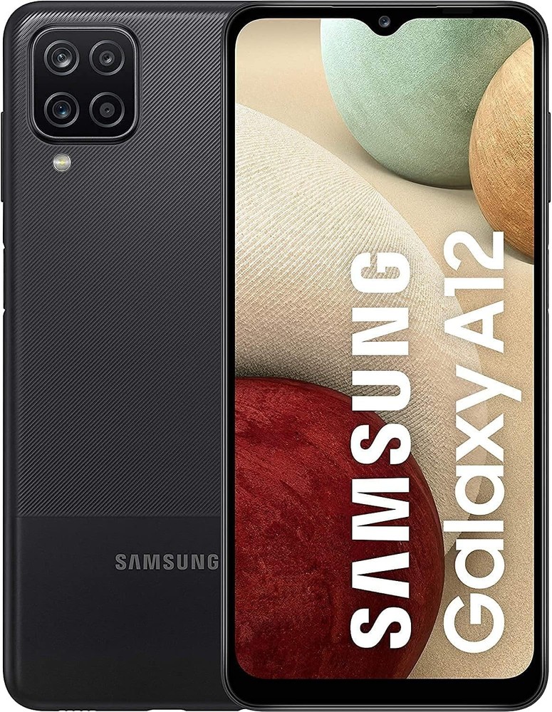 Samsung Galaxy A12 – 32GB – Black – Spectrum/AT&T/T-Mobile Or Unlocked – Good