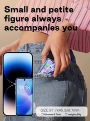 3G Mini Unlocked, Dual – SIM, Face Unlock, 3.88 – inch HD Screen, Cute and Po…