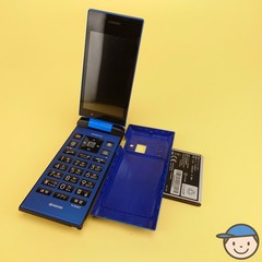 Kyocera 501KC DIGNO KEITAI Blue Unlocked Android Flip Phone RAM 1GB/8GB Tested