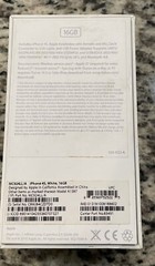 Apple iPhone 4s – 16GB – White (AT&T) A1387 (CDMA + GSM) IOS 9.3.6 unlocked