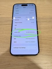 Apple iPhone 15 Pro Max – 1TB – Unlocked – Black Titanium – Read Description