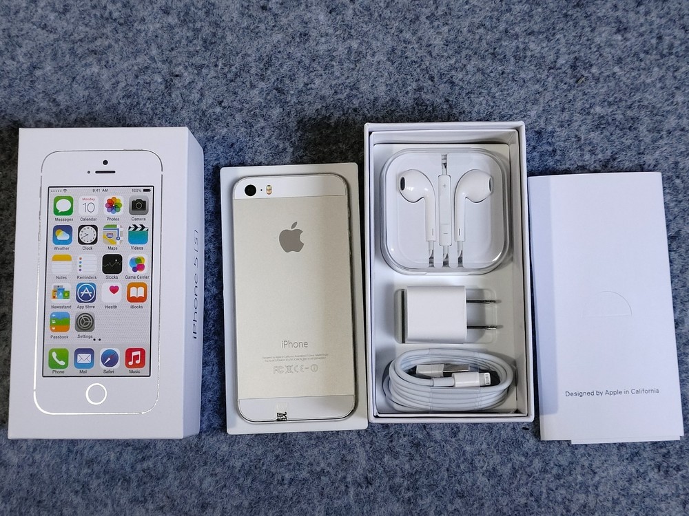 Apple iPhone 5s 16/32/64GB Gray/Silver/Gold Factory UNLOCKED Any carrier