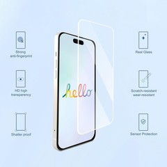 6.9 inch 3 Pack Screen Protector for iPhone 17 Pro Max + Camera Lens Protector