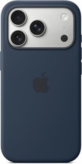 Lightweight Silicone Case for iPhone 17 Pro in Midnight: Camera Control, MagSafe