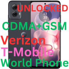 UNLOCKED NEW MOTO G POWER 5G 2024 6.5&Prime; GSM CDMA LTE 128GB ANDROID 14 SMARTPHONE