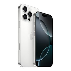 Apple iPhone 16 Pro – 128GB – White Titanium (Unlocked) – 90%+ Battery Very Good