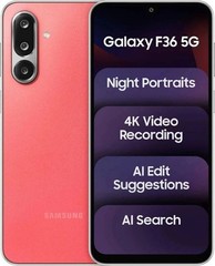 Samsung Galaxy F36 5G Red 8GB 128GB-Global Version-Factory Unlocked Smartphone